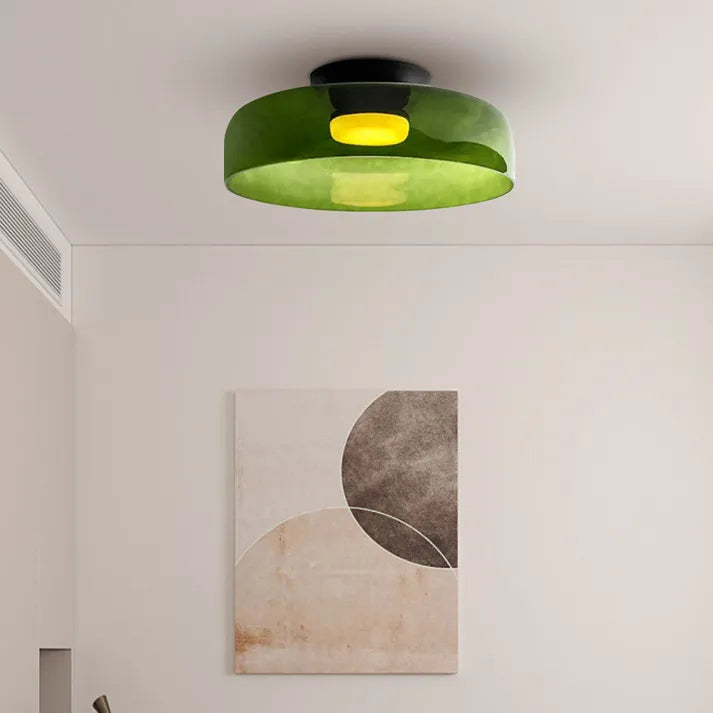LuxeGlass - Lustre Médiéval de Plafond Luxe