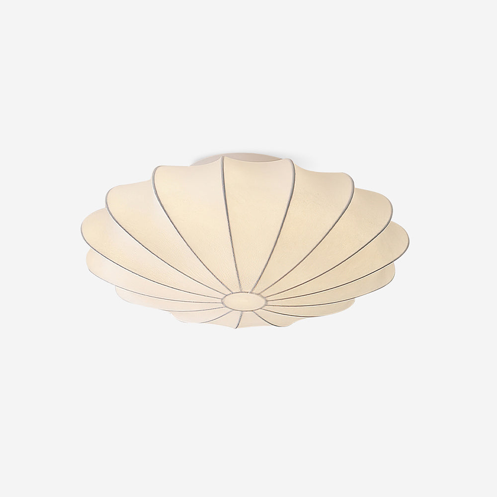 Plafonnier Design Inspiré des Coquillages - Éclairage Moderne en Métal et Polymères