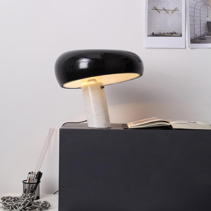 Lampe de Table MarbleGlow – Élégance en Marbre & Éclairage Chaleureux