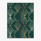 Tapis rectangle vintage aux formes géométriques Luxury Floor A
