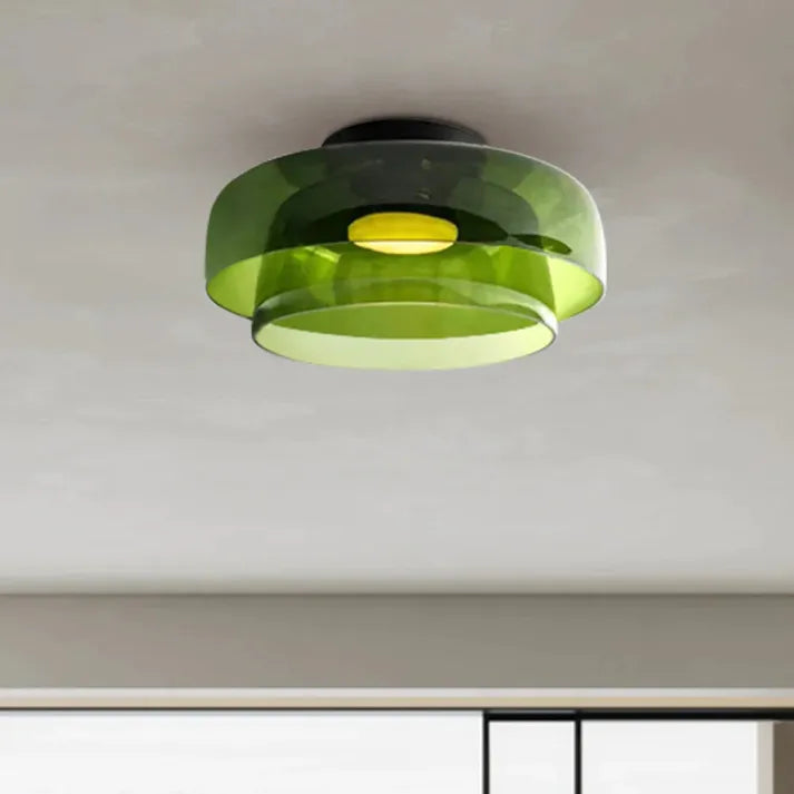 LuxeGlass - Lustre Médiéval de Plafond Luxe