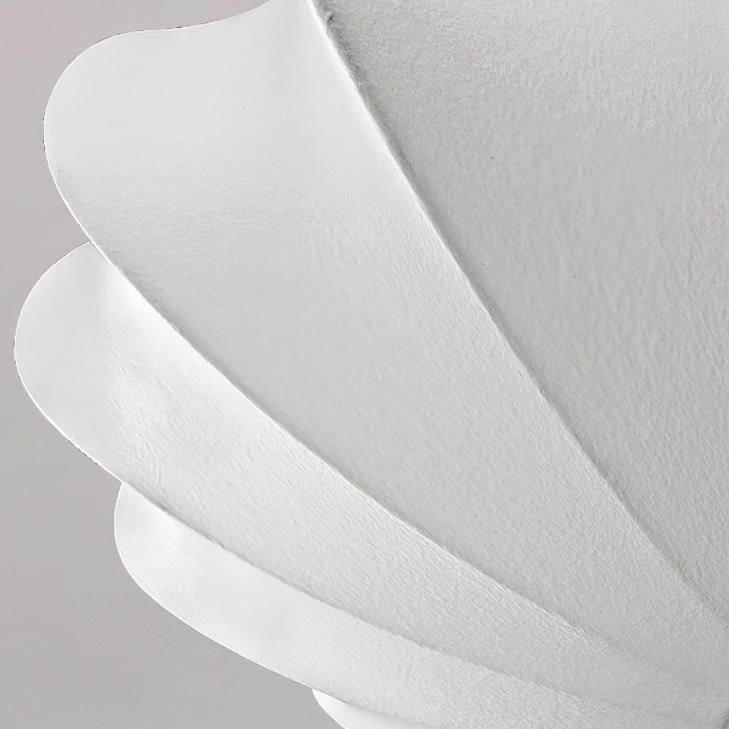Plafonnier Design Inspiré des Coquillages - Éclairage Moderne en Métal et Polymères