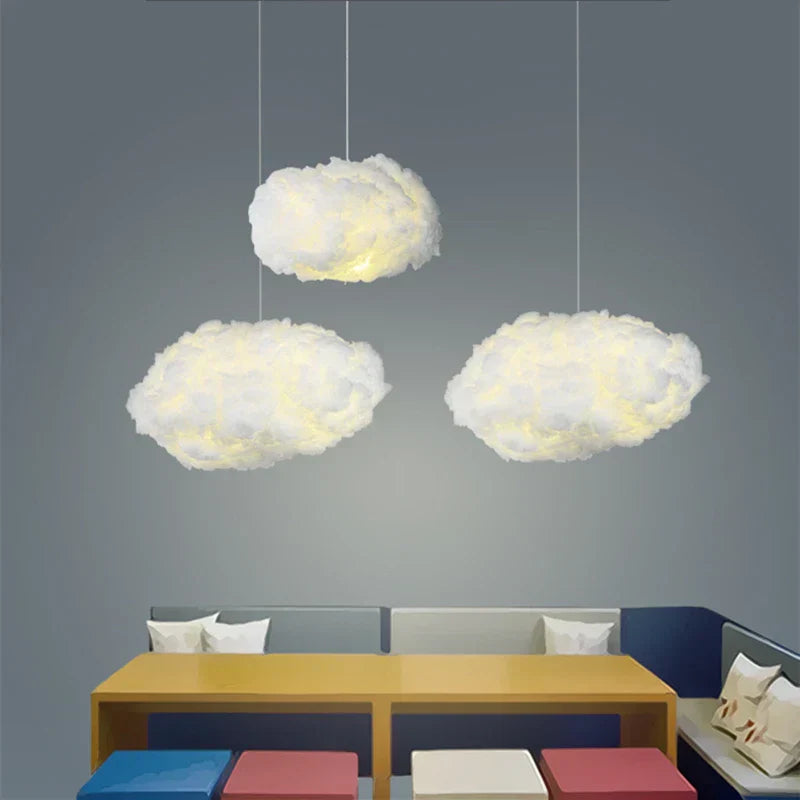 Suspension Lumineuse CloudLume – Un Éclairage Poétique et Apaisant