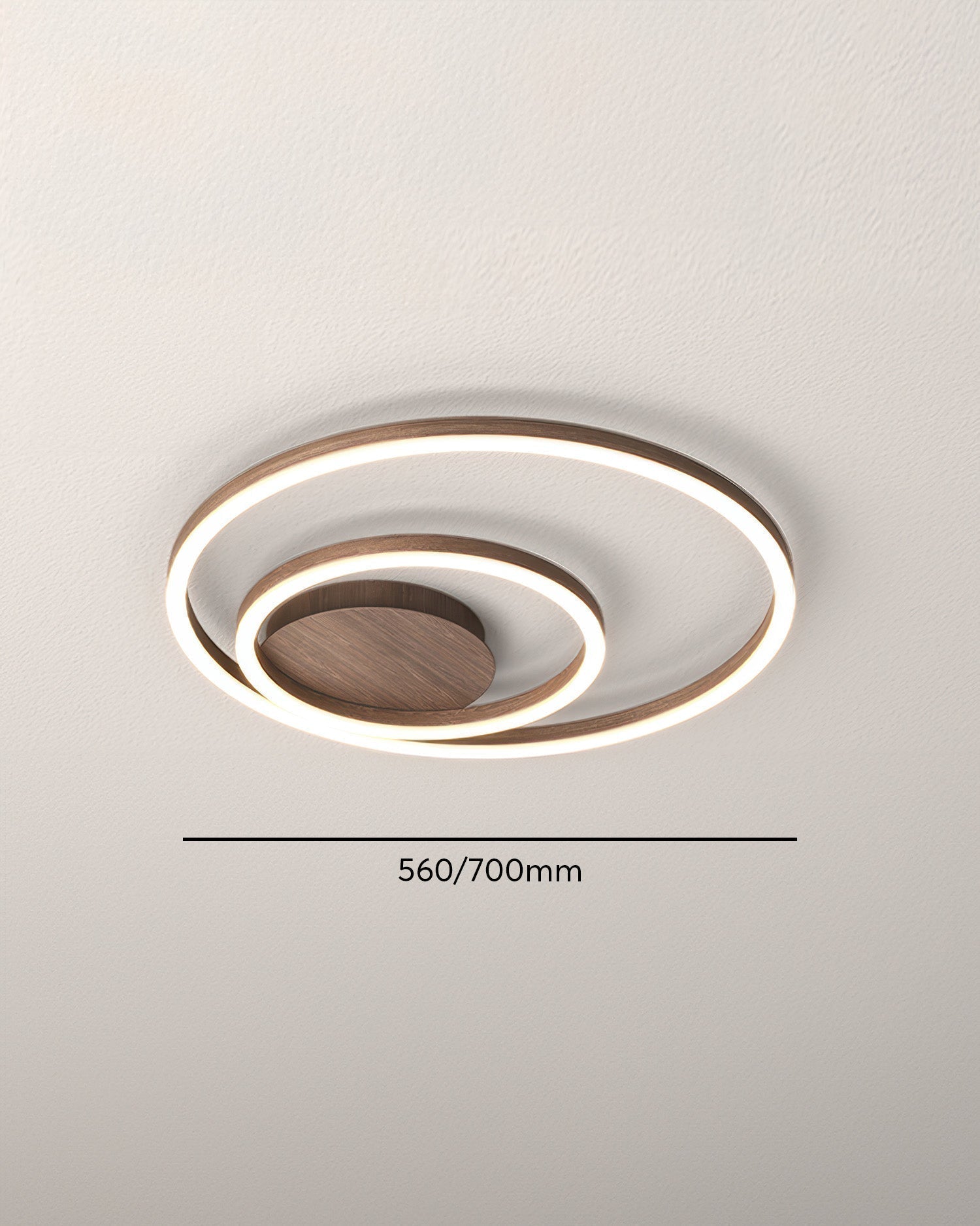 Plafonnier Éléphant en Anneau LED - Luminaire Moderne Design Géométrique avec Éclairage Économe en Énergie