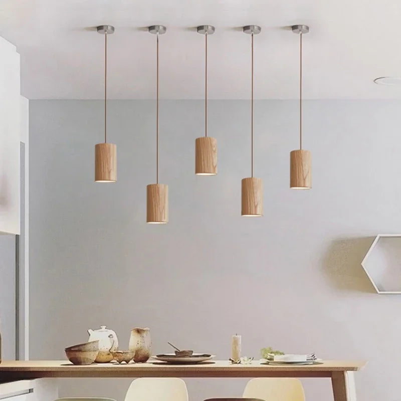 GlowNordic – Suspension en bois luxueuse pour intérieur