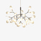 Suspension design moderne LED arbre couleur cuivré ou noir Home