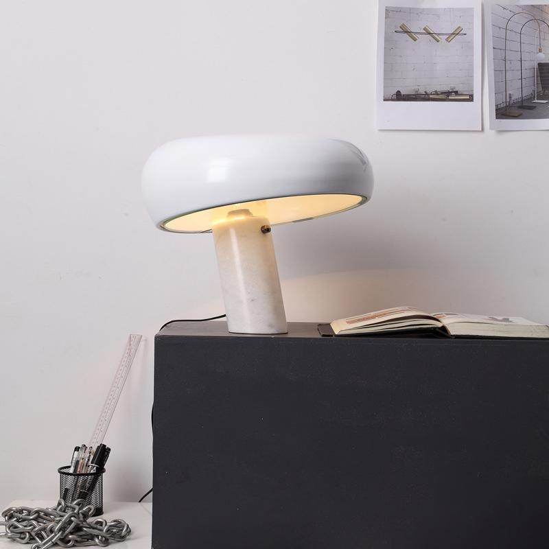 Lampe de Table MarbleGlow – Élégance en Marbre & Éclairage Chaleureux