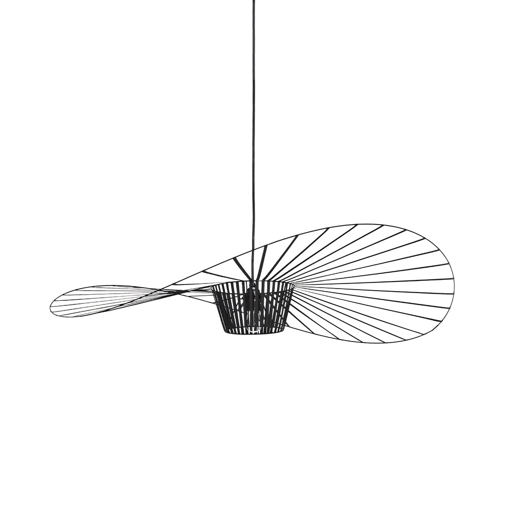 Suspension Élégante Veliova – Design Chapeau de Paille & Éclairage Raffiné