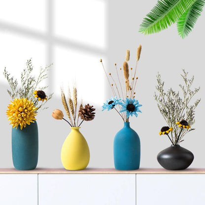 Vase moderne coloré en céramique style Japan Artist