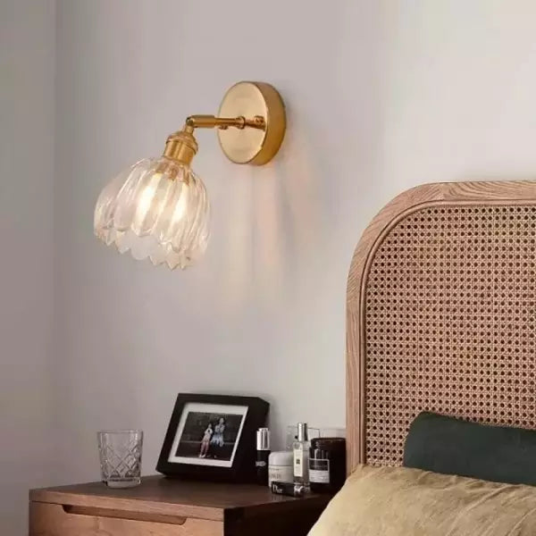 PetalShine - Lampe à Wand rétro en forme de fleur