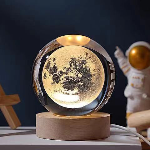 LumiOrb | Lumière en cristal 3D créative