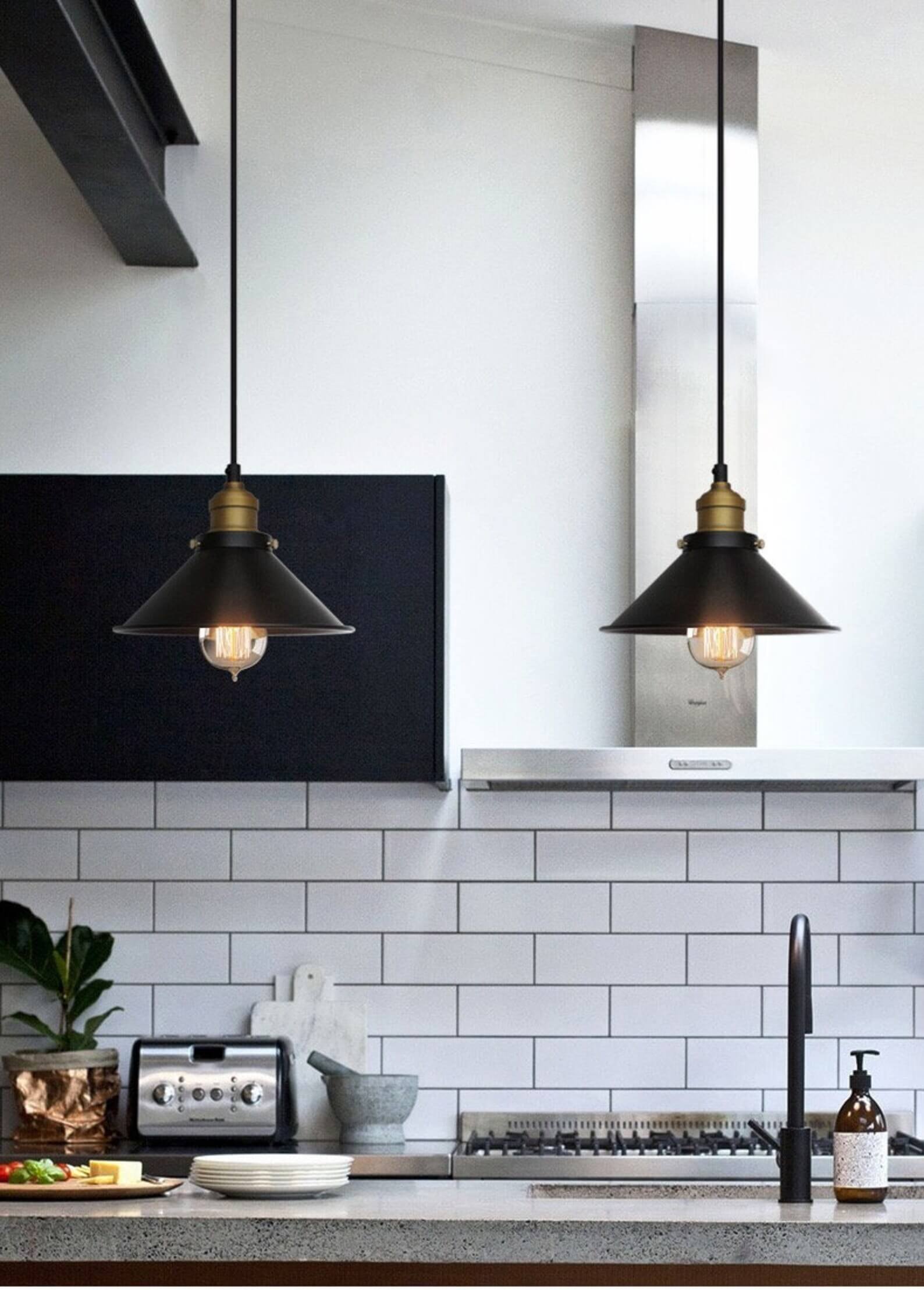 Suspension Vintage BrassGlow – Design Rétro & Finition Laiton Antique