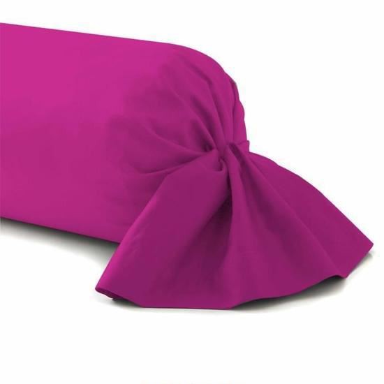 Colis de 6 Taies De Traversin 45 x 185 cm - 100% Coton