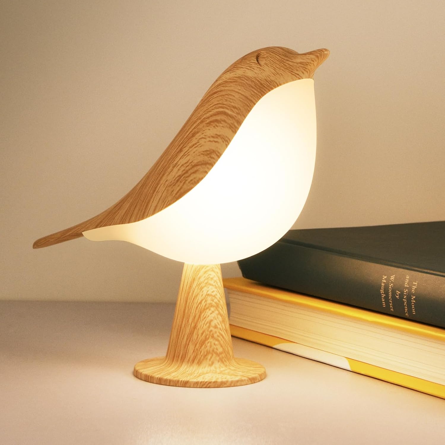 Lampe de Nuit OiseauLumi – Éclairage Chaleureux & Design Naturel