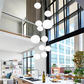 Suspension Design Verre LumiPebble – Élégance Moderne & Éclairage Raffiné