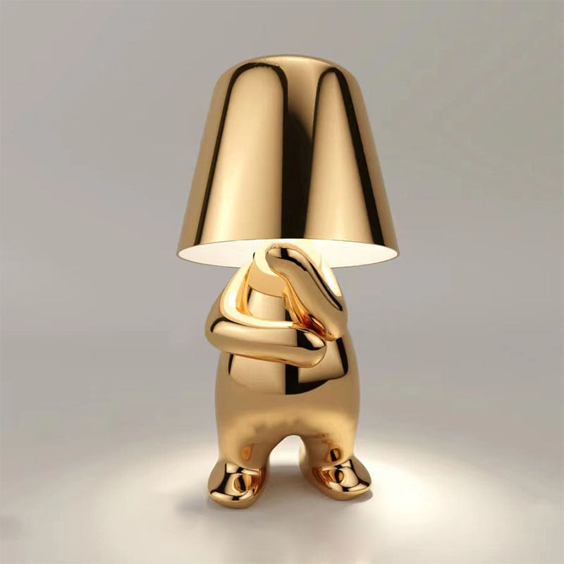 Mr. Lamp Lampe Rechargeable – Lampe Moderne à Économie d'Énergie avec Réglage de Lumière Tactile