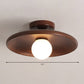 Plafonnier Moderne en Bois – Éclairage LED Minimaliste pour Salon et Bureau