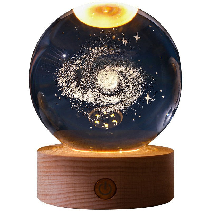 LumiOrb | Lumière en cristal 3D créative