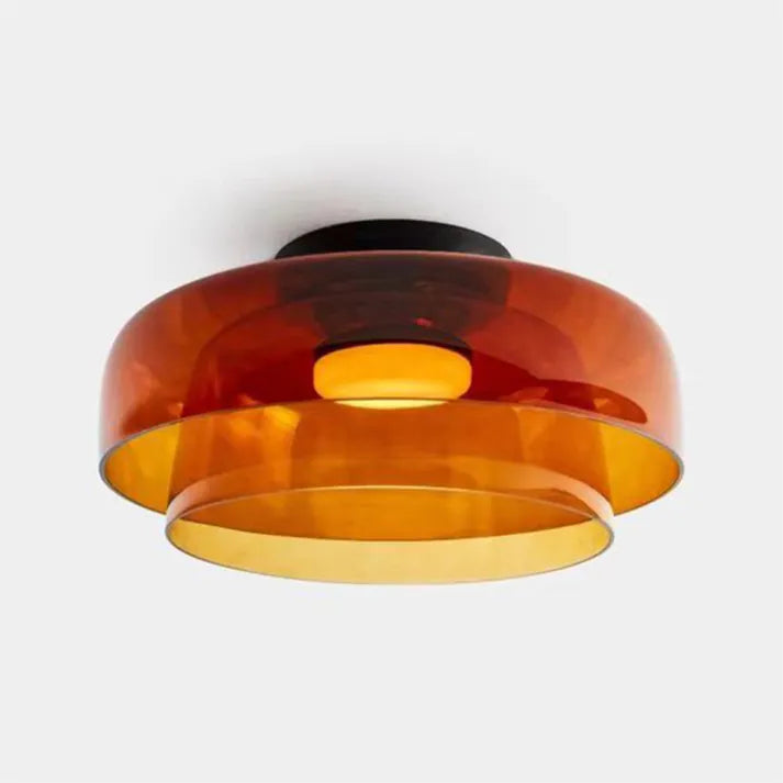 LuxeGlass - Lustre Médiéval de Plafond Luxe