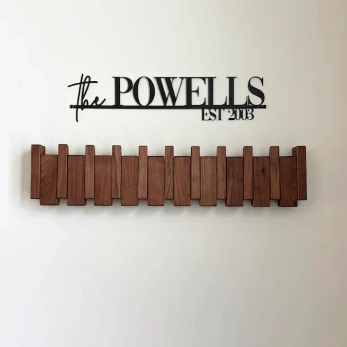 Porte-Manteau Mural ArvoWood – Design Élégant & Fonctionnalité Optimale