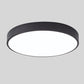 Plafonnier Circulaire Nordic Wooden Macaroon - Lampe LED en Bois et Métal pour Chambre et Salon