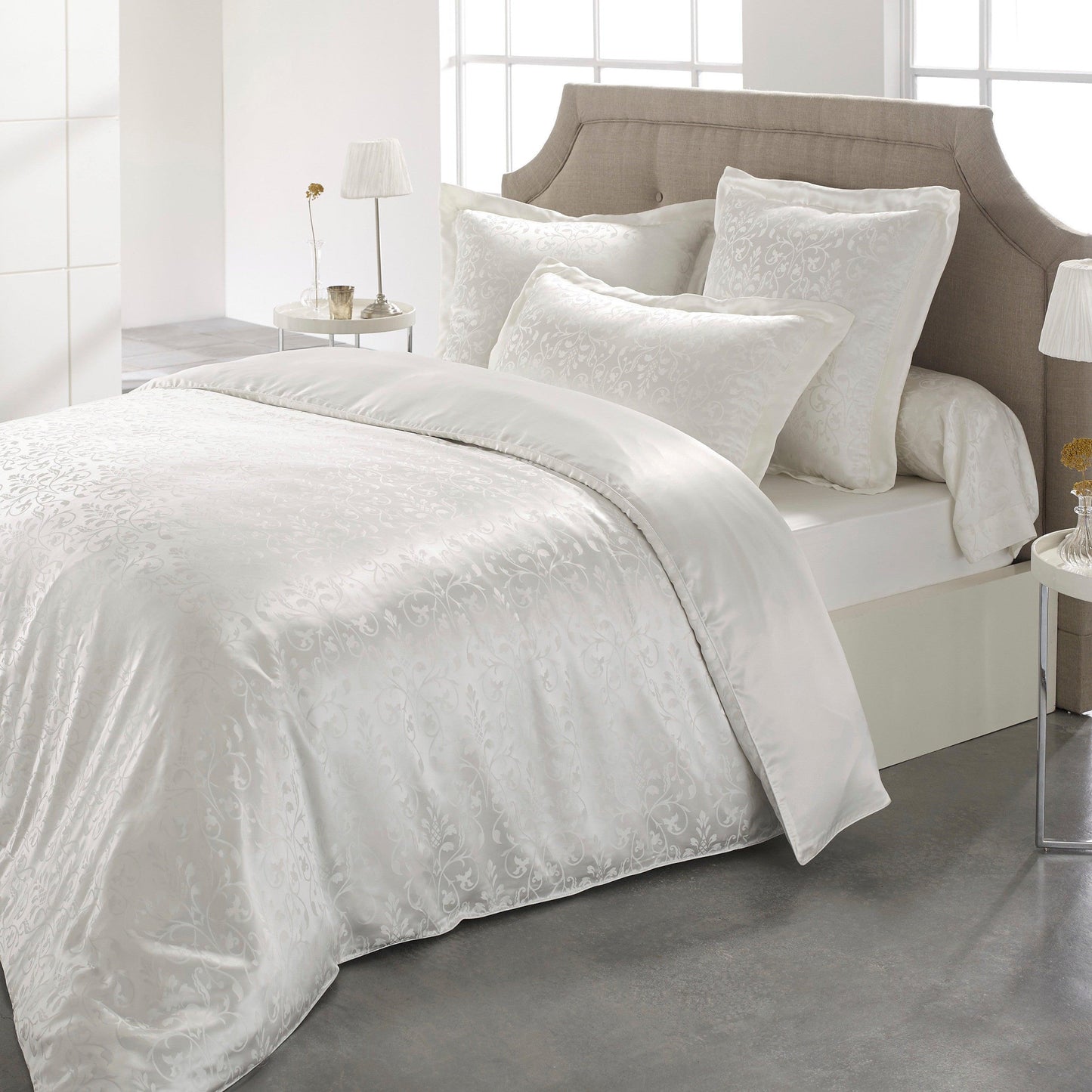 Housse de couette en jacquard