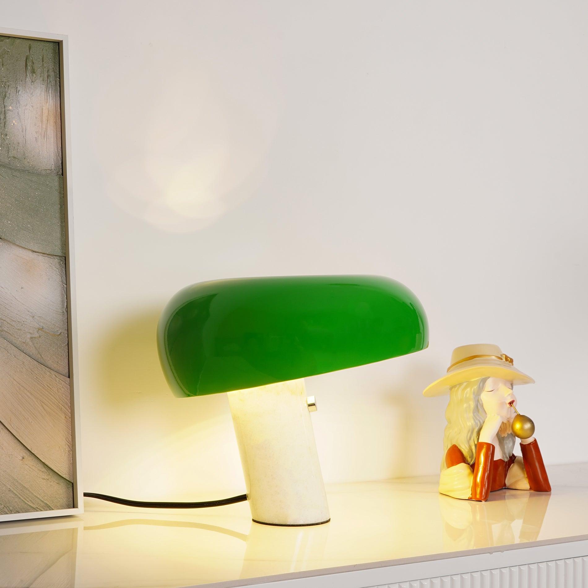 Lampe de Table MarbleGlow – Élégance en Marbre & Éclairage Chaleureux