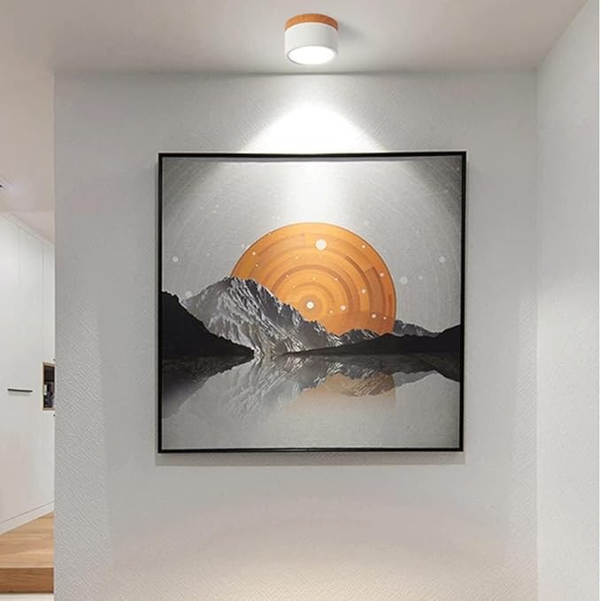 Plafonnier Cylindrique LED Nordic – Éclairage Moderne et Économique pour Couloir