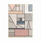 Tapis rectangle à formes géométriques colorées Rugs