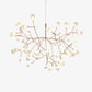 Suspension design moderne LED arbre couleur cuivré ou noir Home