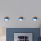 VibrantGlow - Petite lampe de plafond au style élégant