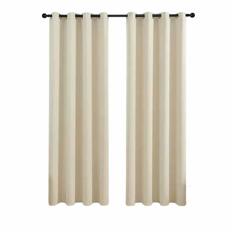 Rideaux beige occultants