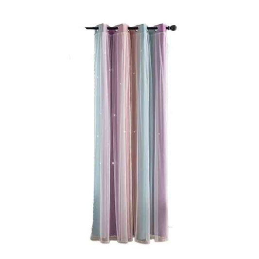Rideaux multicolores