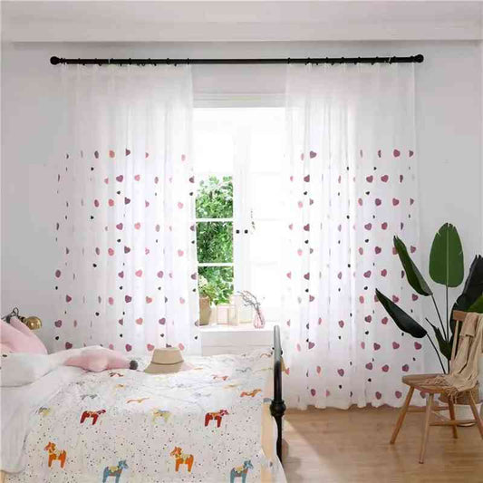 Rideau pour chambre de fille