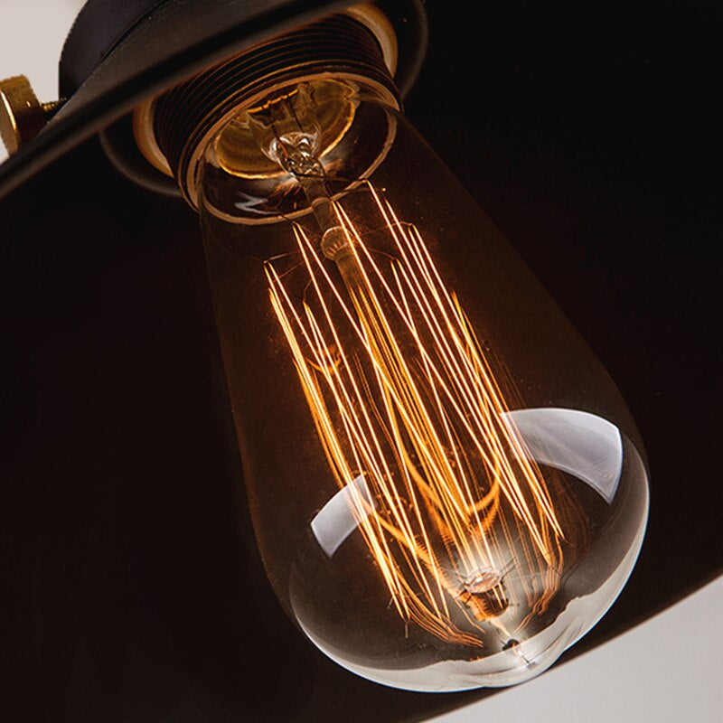 Suspension Vintage BrassGlow – Design Rétro & Finition Laiton Antique
