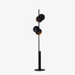 Lampadaire design moderne LED en métal avec formes circulaires