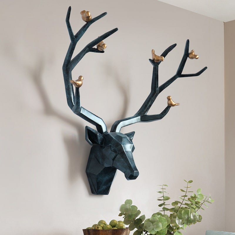 Sculpture Tête de Cerf