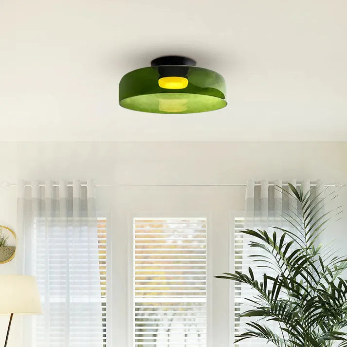LuxeGlass - Lustre Médiéval de Plafond Luxe