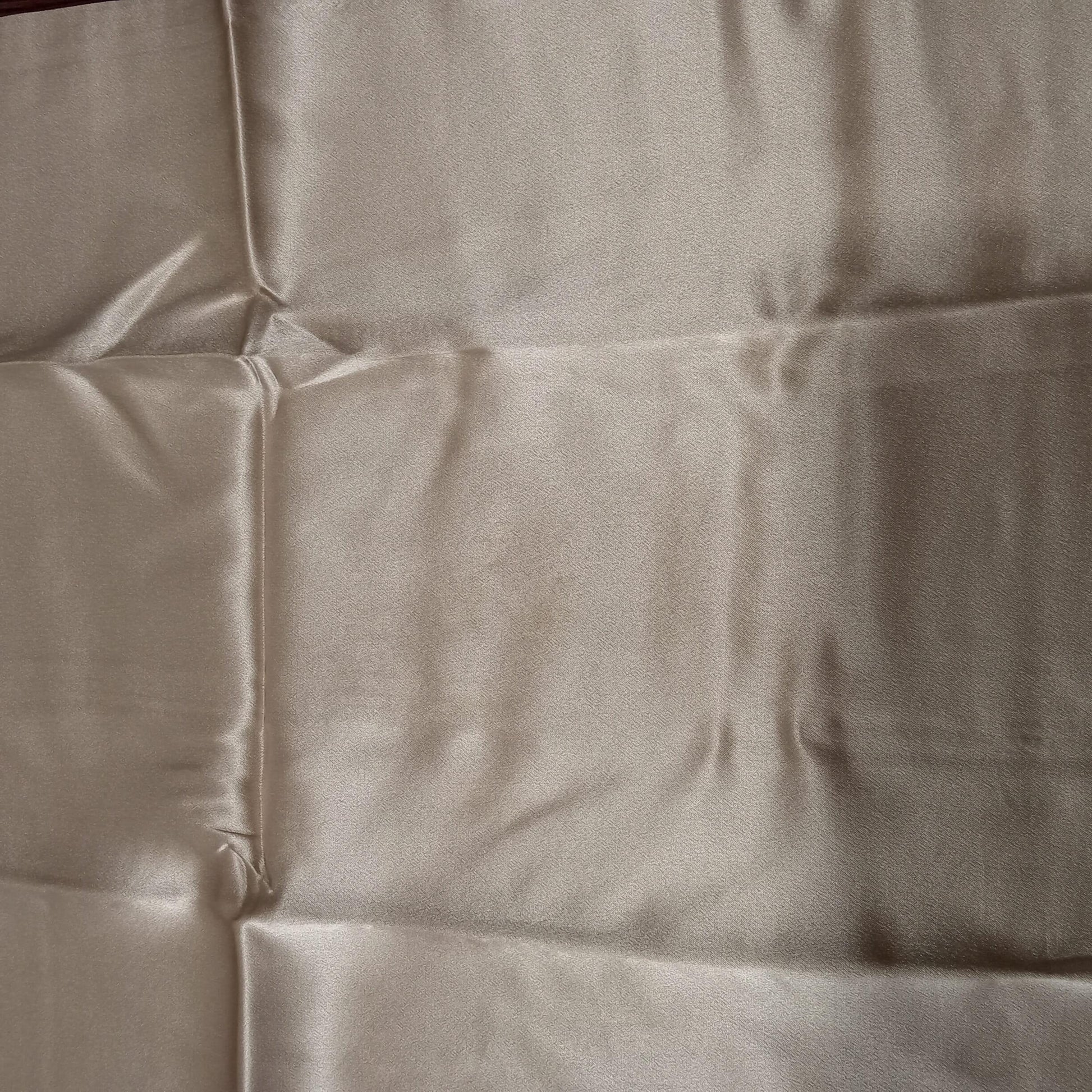 Taie d’oreiller en soie sans volant 19 mommes 65x65cm caramel Déclassé - D79