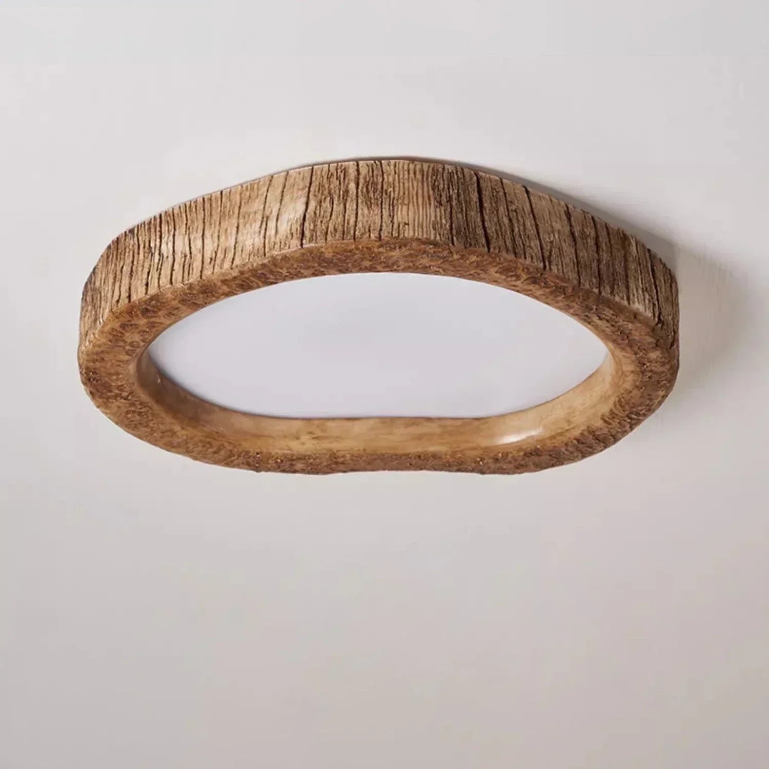 Plafonnier LED BoisNature – Éclairage Chaleureux & Design Naturel