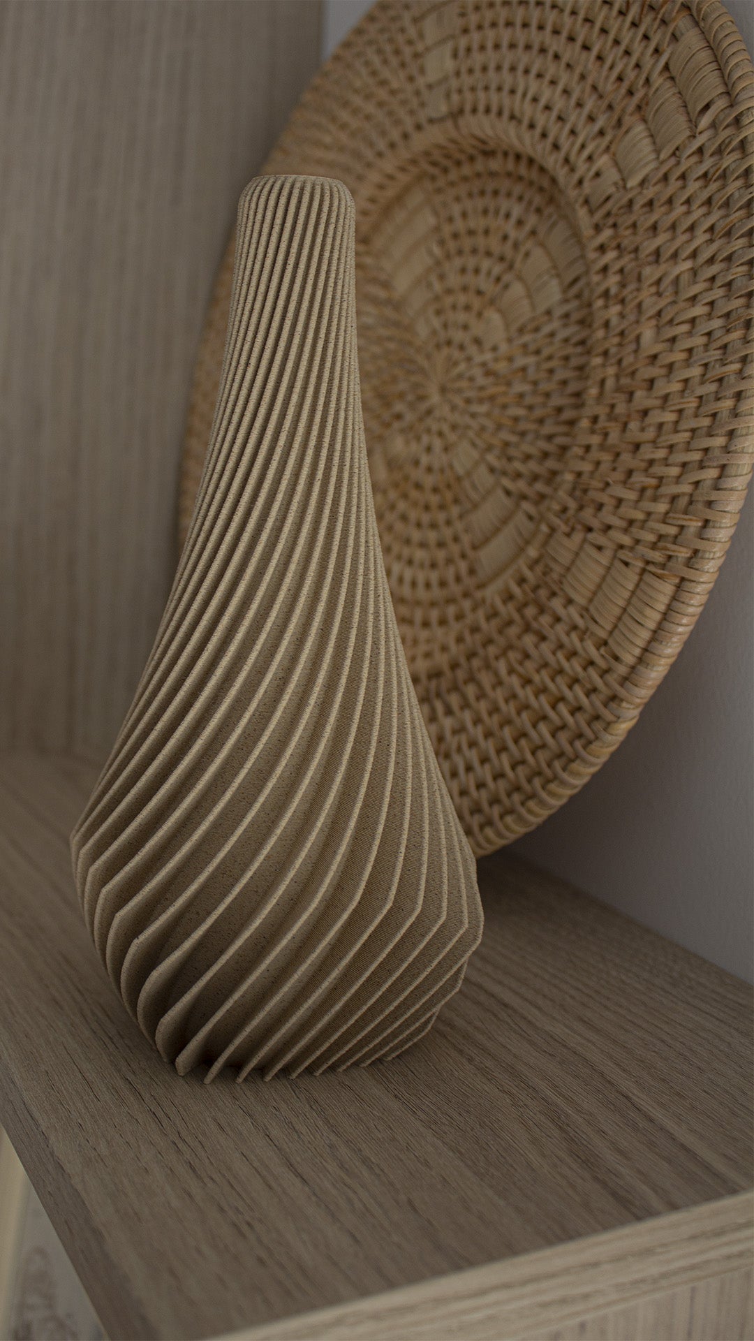 Vase Ailettes Twist