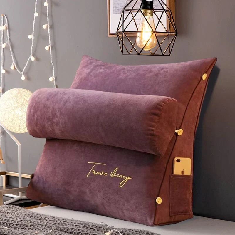 Coussin De Soutien Dorsal En Forme De Coin