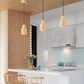 GlowNordic – Suspension en bois luxueuse pour intérieur