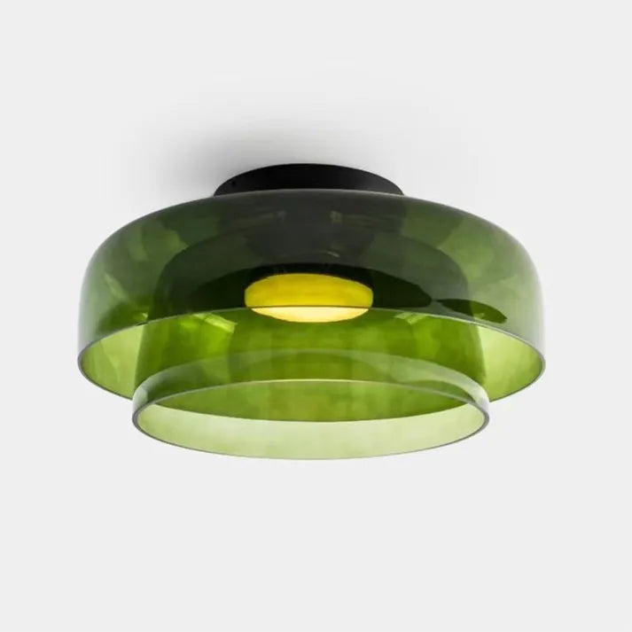 LuxeGlass - Lustre Médiéval de Plafond Luxe