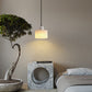 Plafonnier Pendante Scandinave en Marbre Blanc - Design Minimaliste Élégant pour Salon, Chambre et Salle à Manger