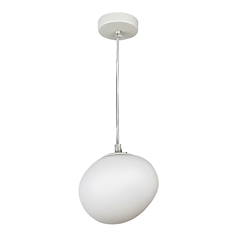 Suspension Design Verre LumiPebble – Élégance Moderne & Éclairage Raffiné