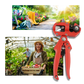 Sécateur de jardin et outil de greffage