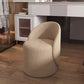 Tabouret à langer rotatit, Chaise laine bouclée pour coiffeuse