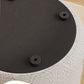 Tabouret Pouf scandinave en Peau de mouton