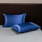 Parure de lit satinée unie – Luxe opulent pour une chambre royale